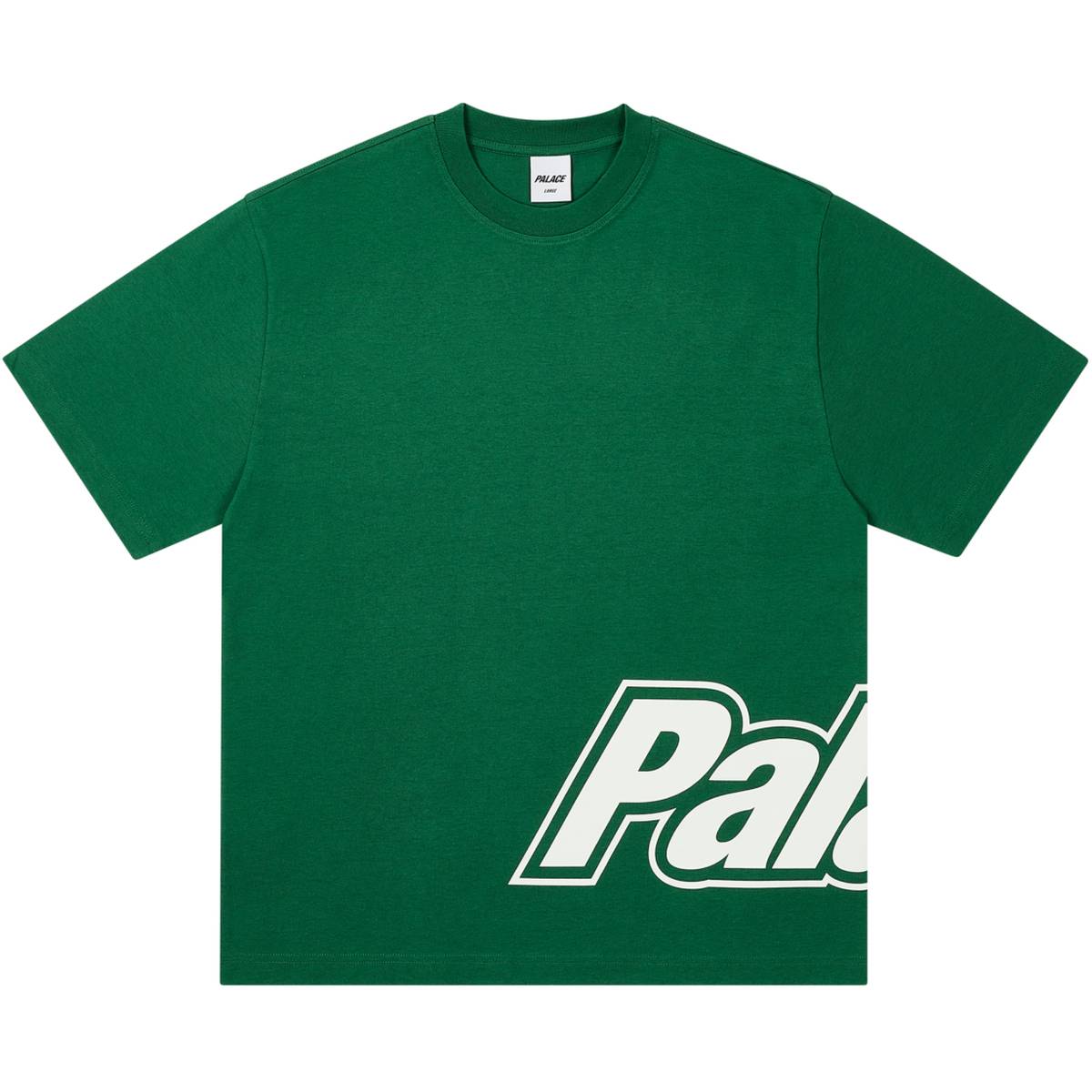 Border Logo T-shirt Racey Green