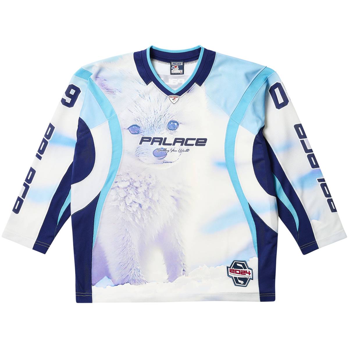 Building Your World Hockey Jersey Blue