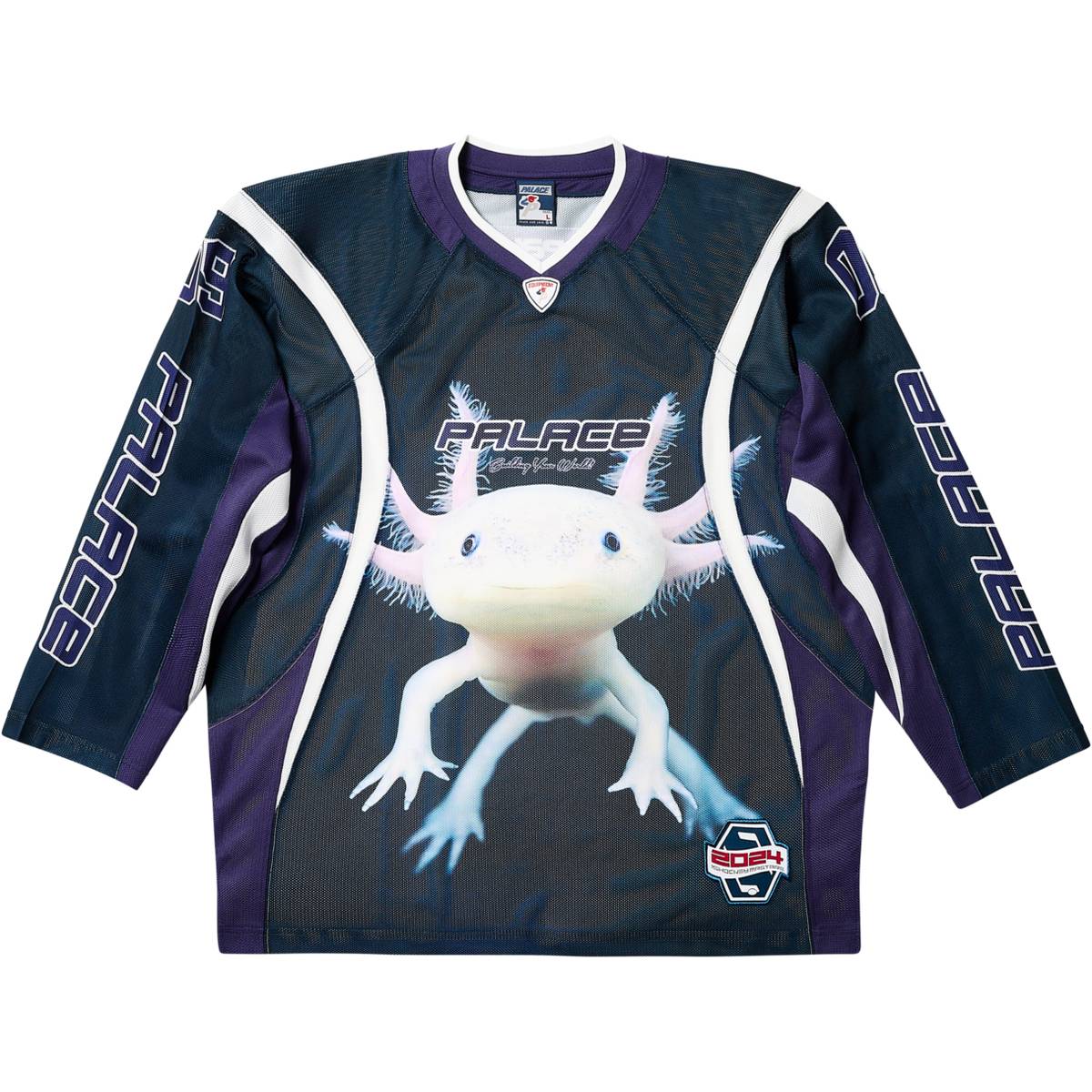 Building Your World Hockey Jersey Purple