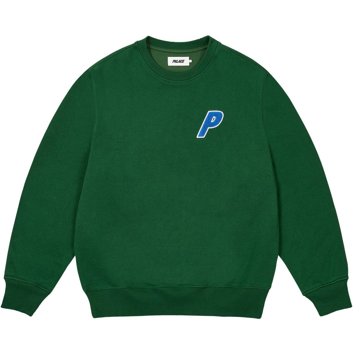 Chenille Tri-ferg Crew Racey Green