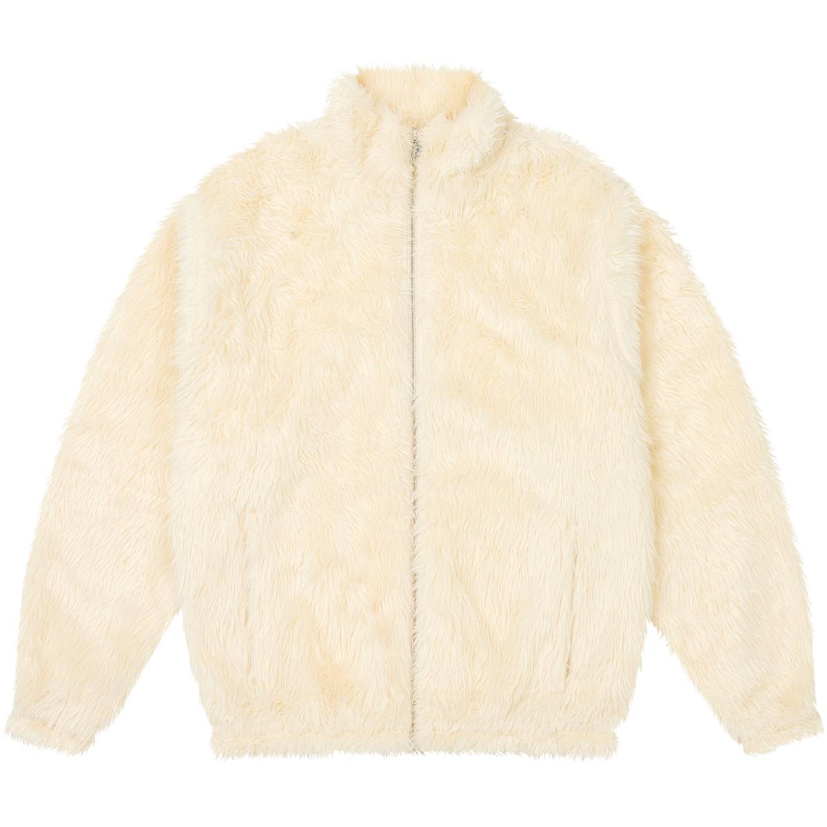 Furry Zip Funnel White