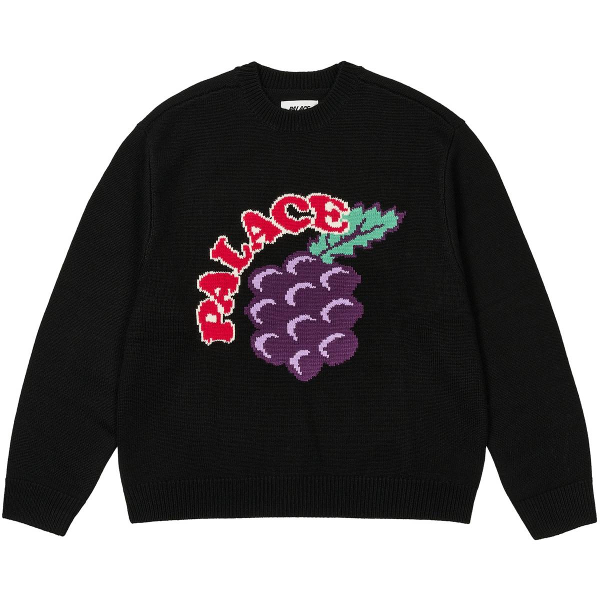 Grape Knit Black