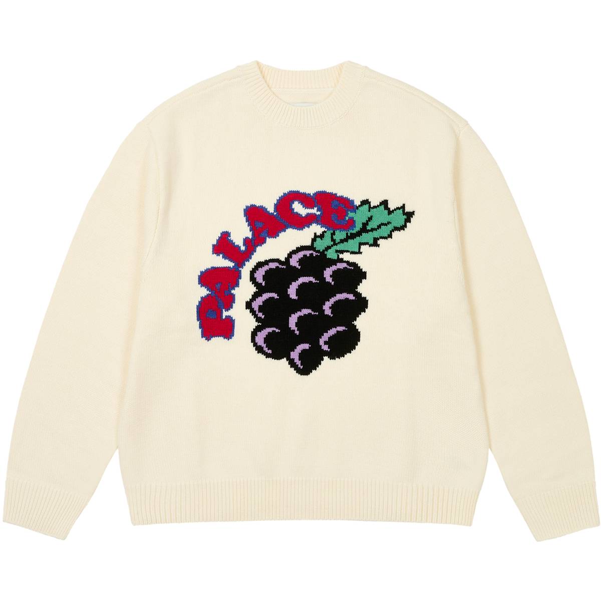 Grape Knit Soft White