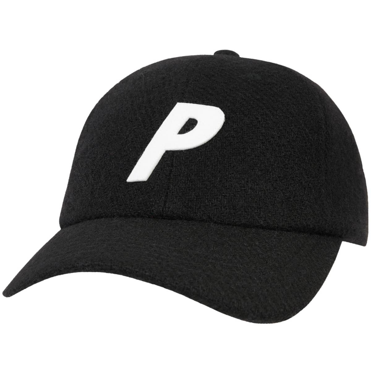 Harris Tweed P 6-panel Black