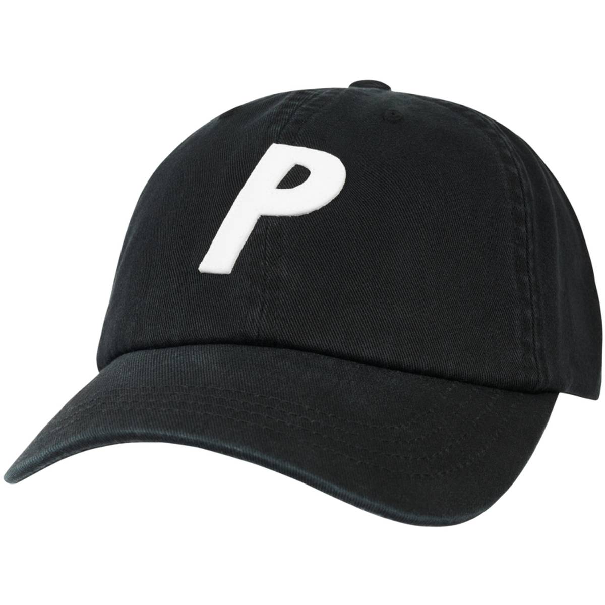P 6-panel Black
