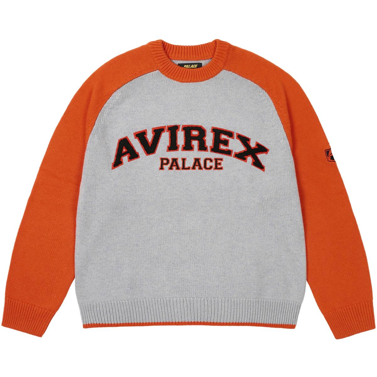 Palace Avirex Knit Burnt Orange
