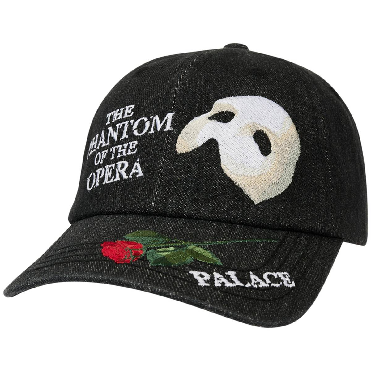 Phantom Of The Opera 6-panel Black Denim