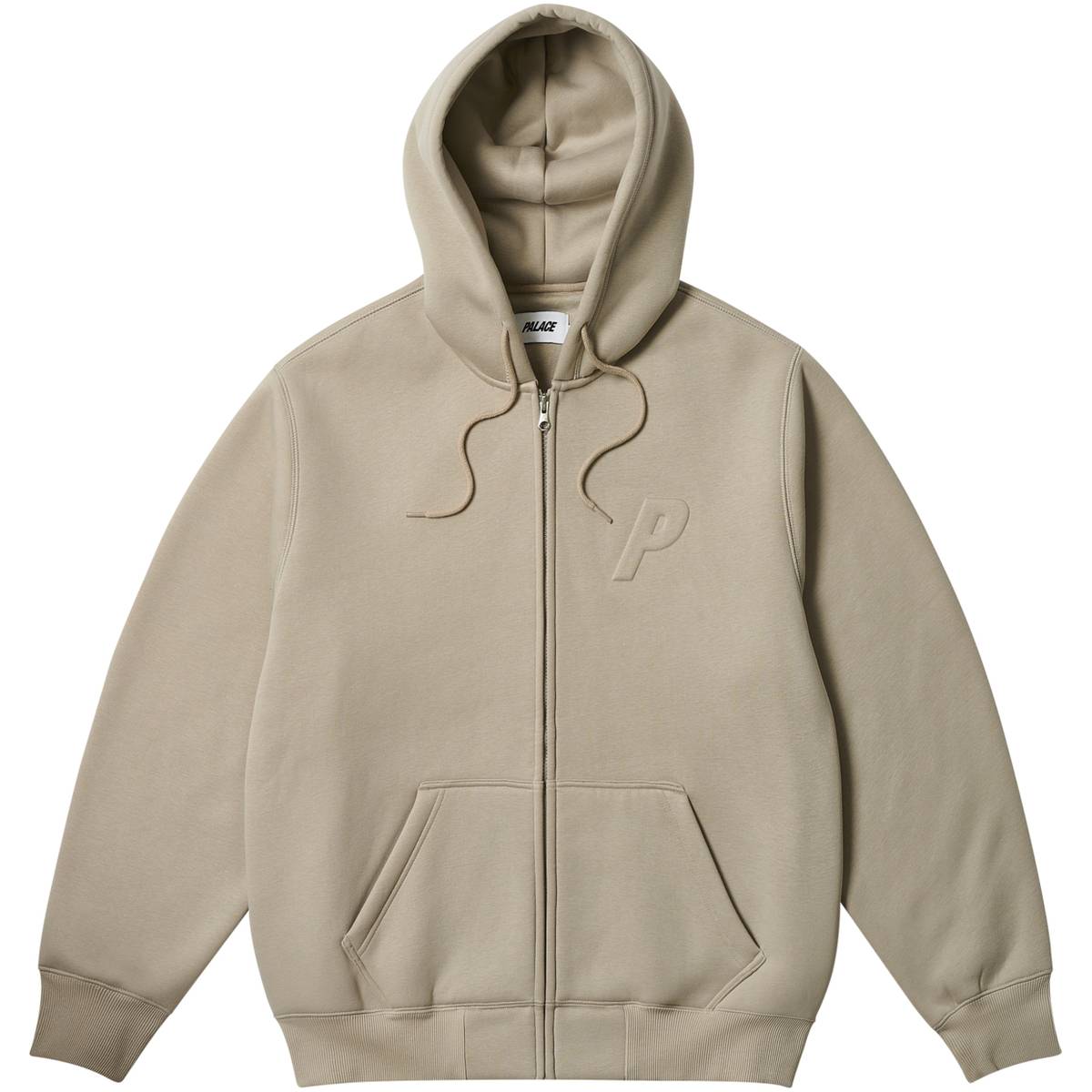 Thermal Embossed P3 Zip Hood Stoney Grey